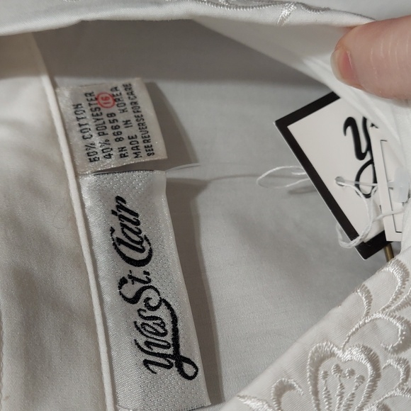 🟡 Yves St. Clair blouse size 16 nwt (InvW115) - Picture 2 of 5